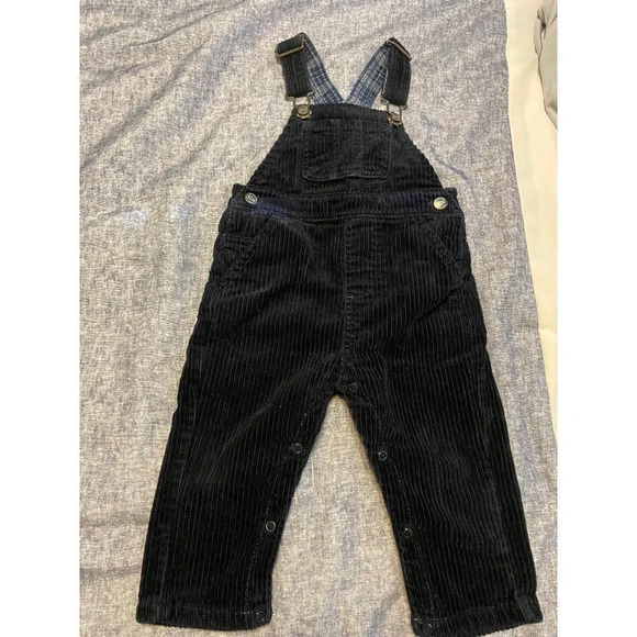 BABY CORDUROY OVERALLS - BLUE - 12-18 MONTHS - PERFECT CONDITION - Picture 7 of 8